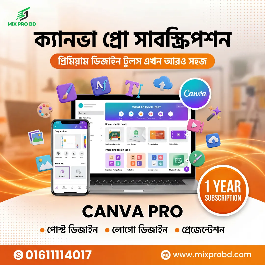 compressed_canva-pro Canva Pro 1 Yearly - Image 1